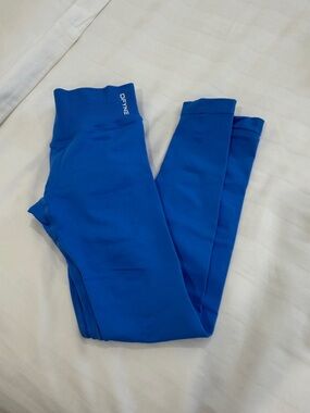 Bright Blue DFYNE impact Leggings
